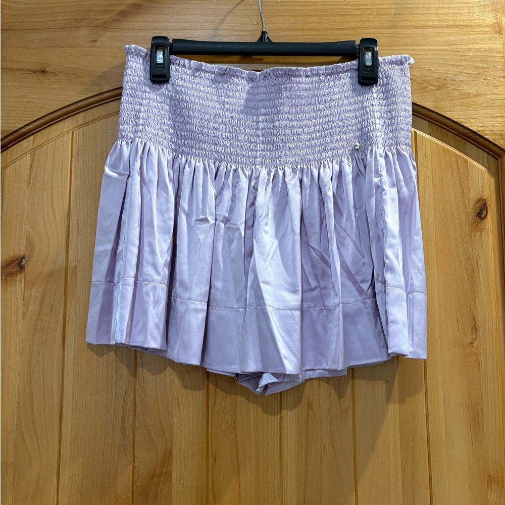 Natural Life Lilac Smocked Skirt